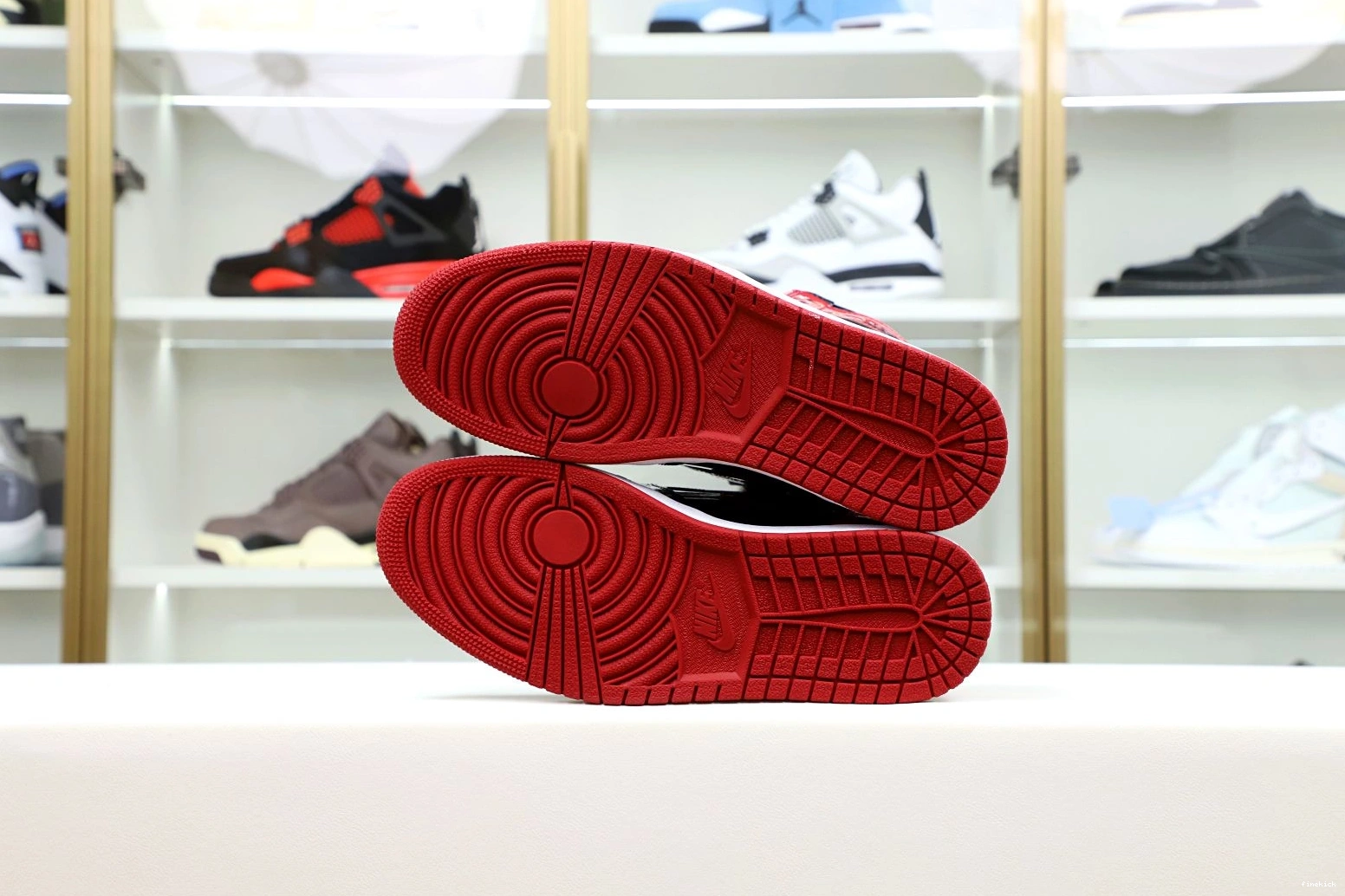 BRED 1 OG PATENT AIR JORDAN HIGH 0120